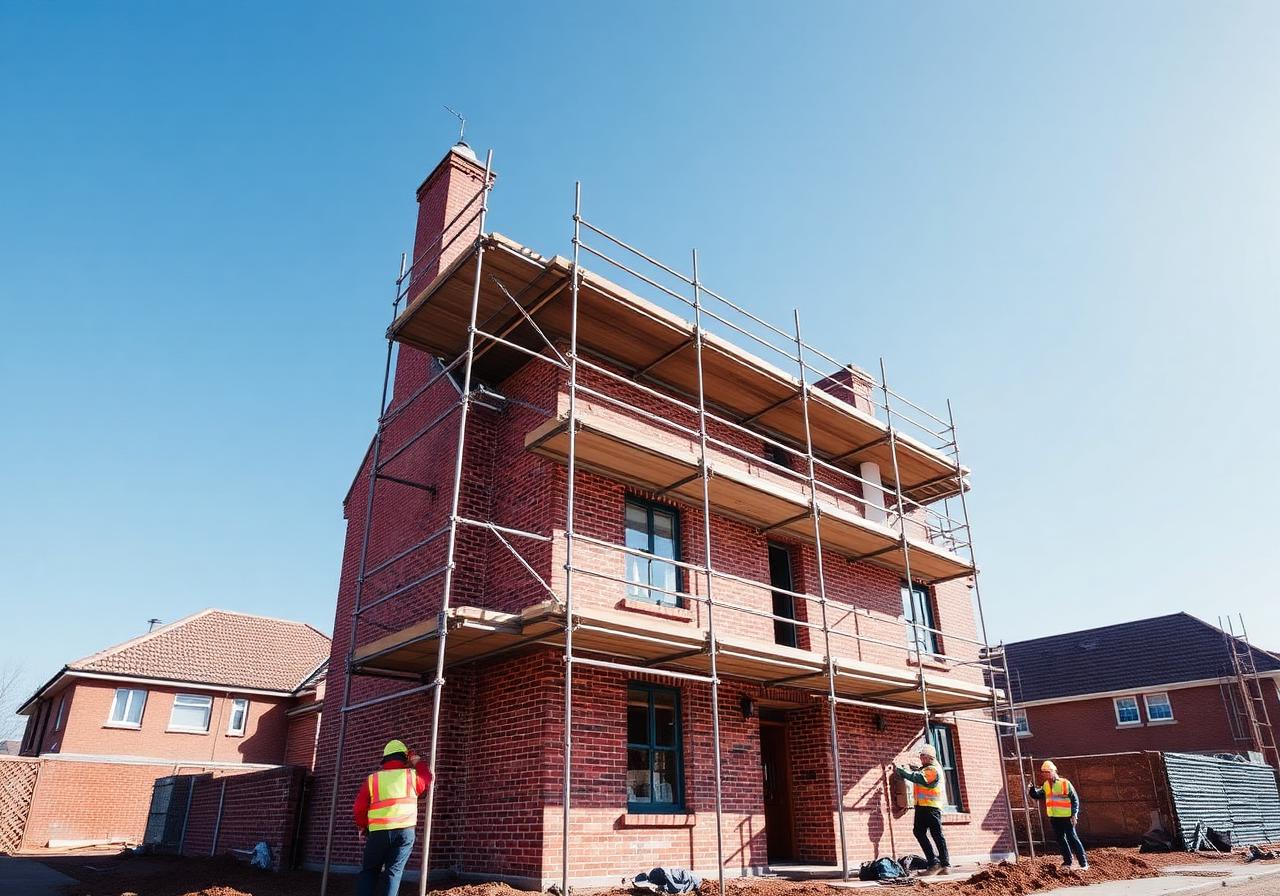 UK construction project by Prestige Homes